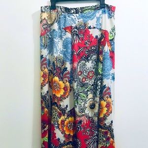 Chico’s Floral Maxi Skirt